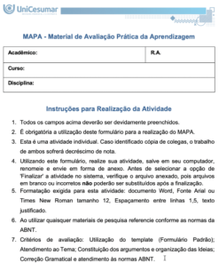 Para tanto, didaticamente, a atividade mapa será dividida em duas etapas: a etapa do sketchbook e a etapa de criação do móvel (apenas em desenho).